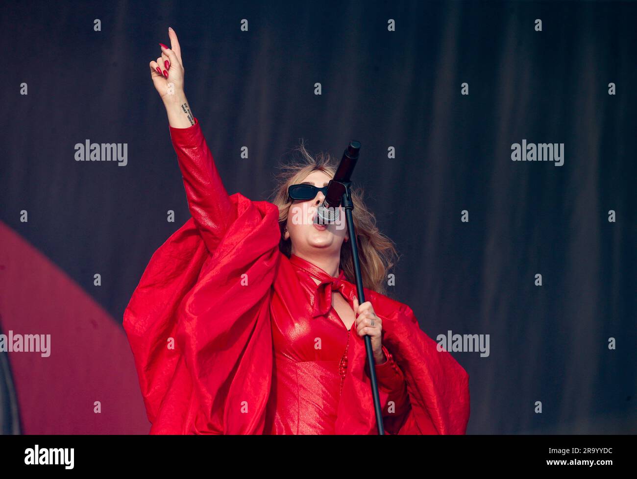Miss Li Tour STOCKHOLM 20230629Swedish artist Miss Li performs during Lollapalooza ...