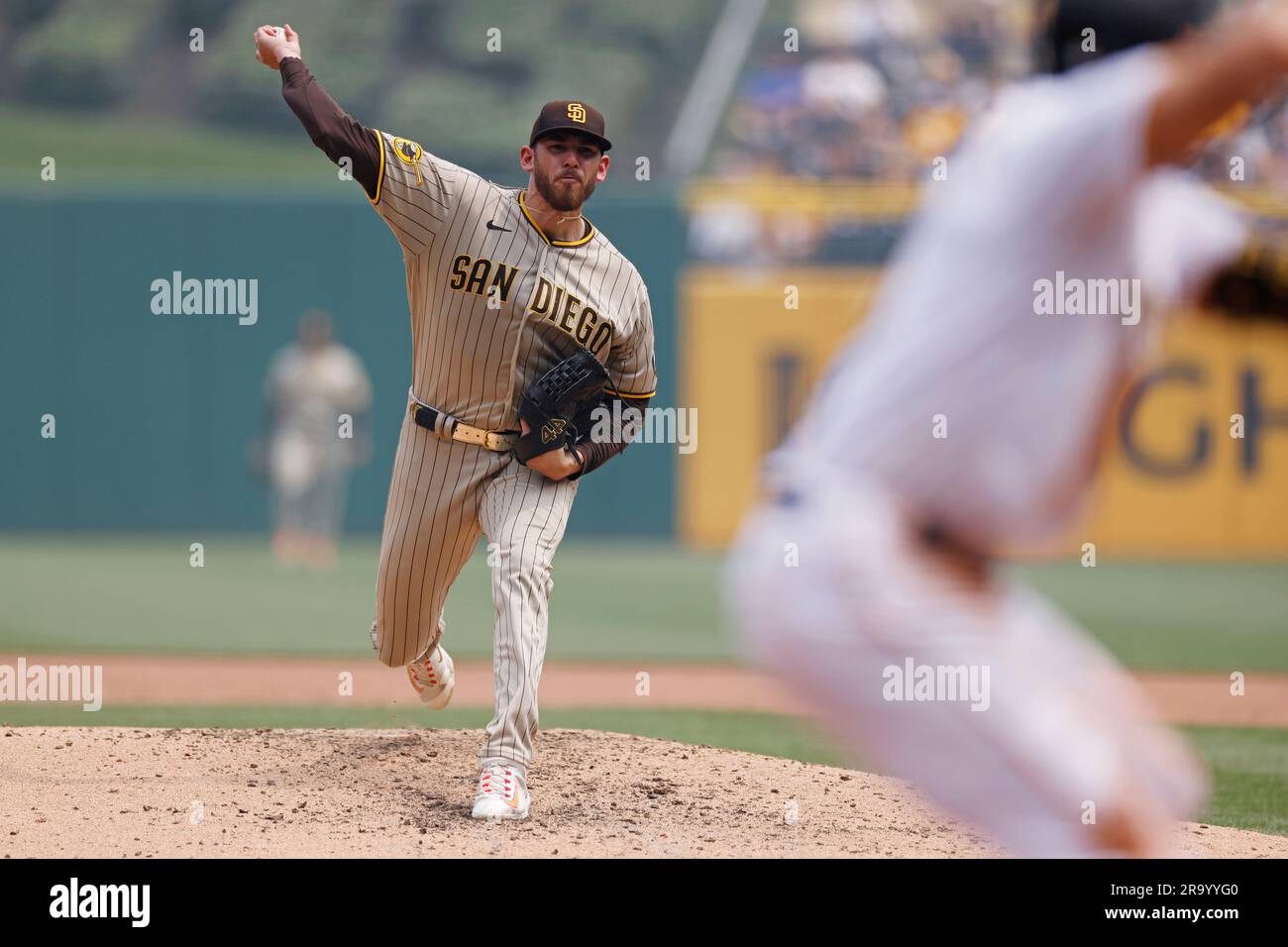 Download San Diego Padres Joe Musgrove Baseball Pitcher Wallpaper