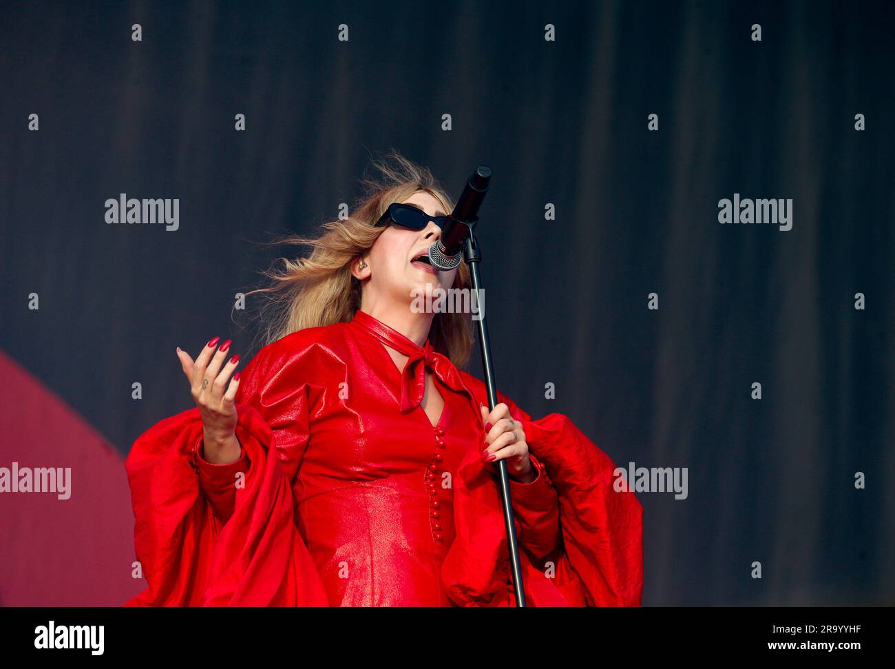 Miss Li Tour STOCKHOLM 20230629Swedish artist Miss Li performs during Lollapalooza ...