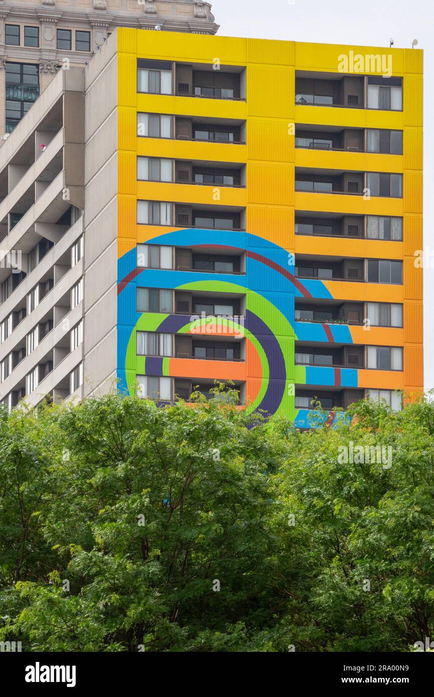 Detroit, Michigan - Detroit City Club Apartments Stock Photo - Alamy