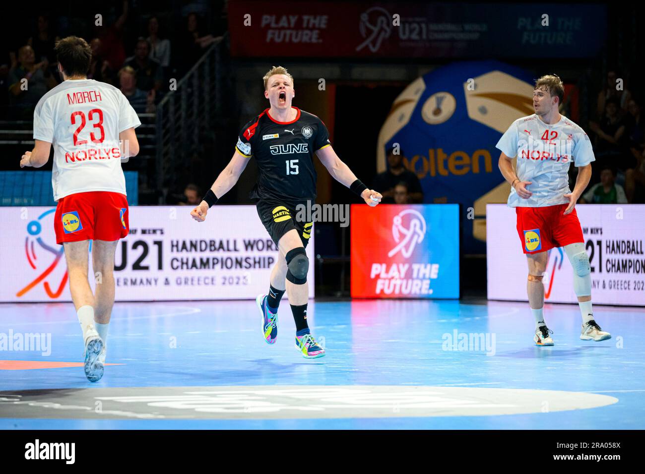Berlin, Germany. 29th June, 2023. Handball World Cup, U21, final
