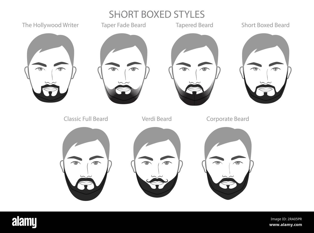 black beard styles for men