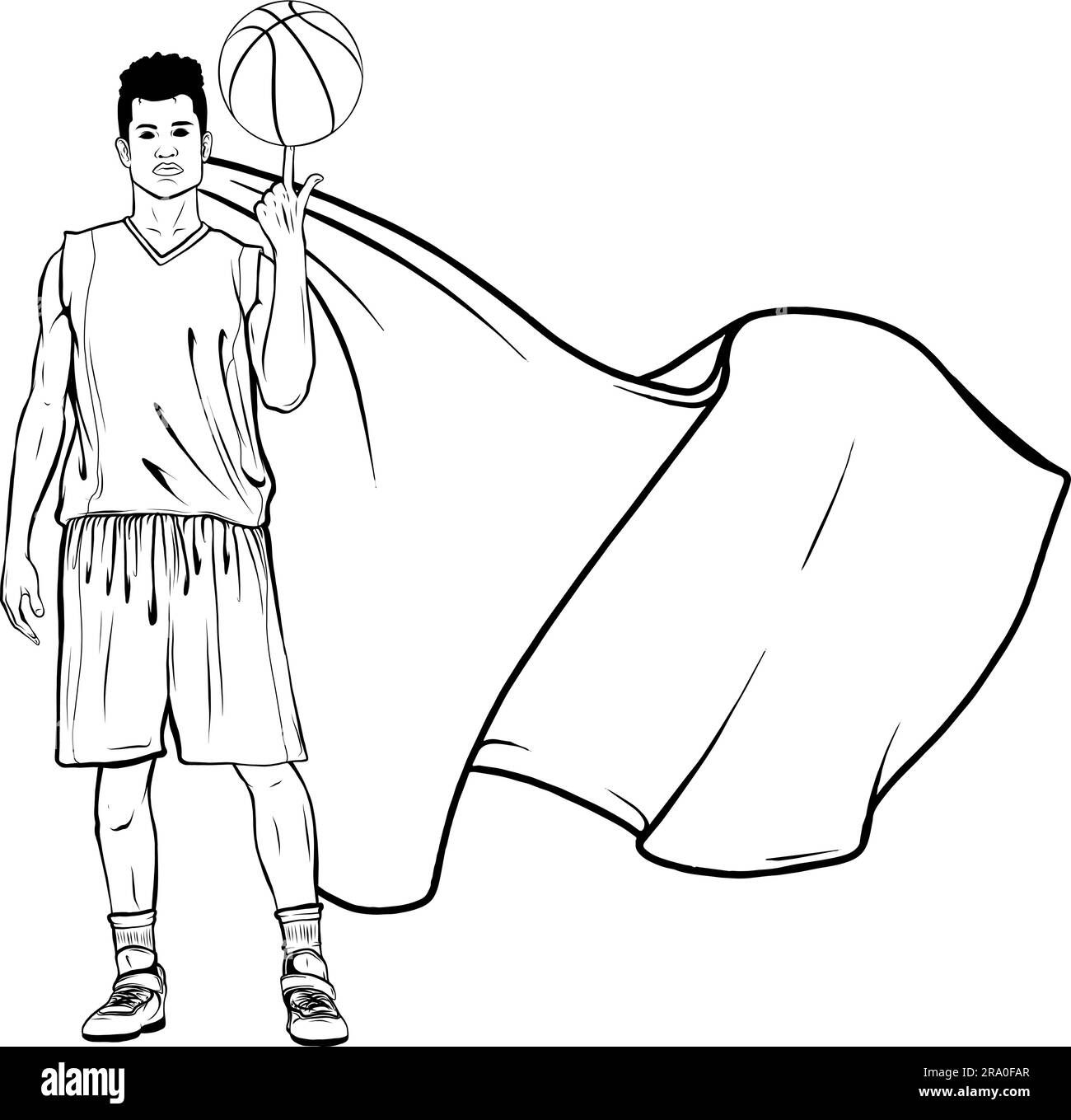 Basketball Player coloring page | Free Printable Coloring Pages