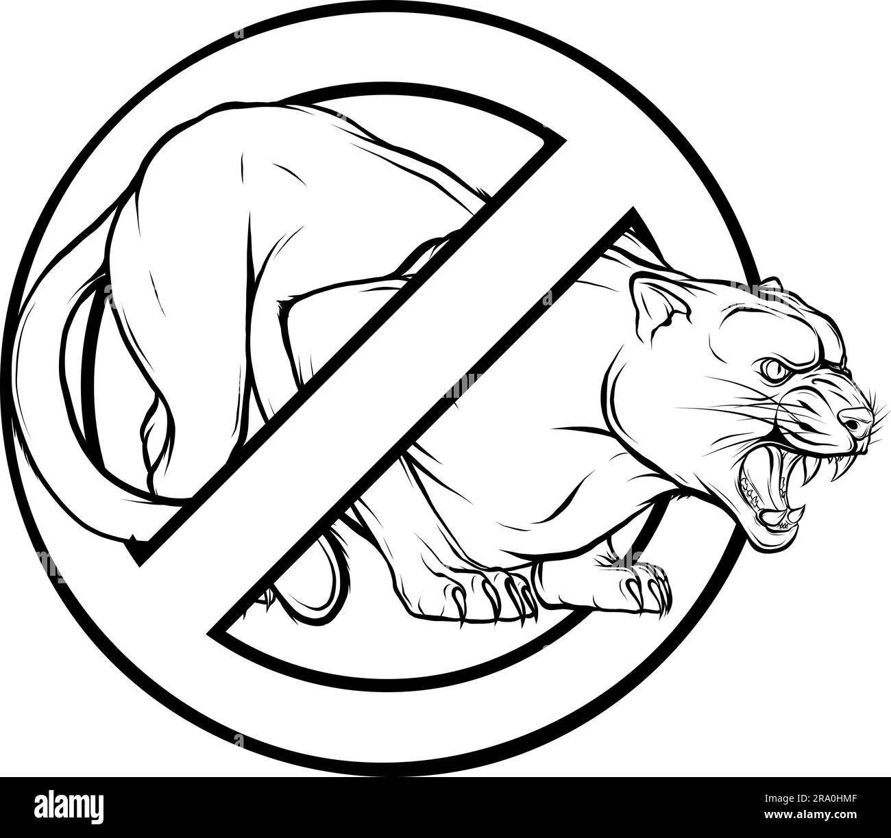 Puma tiger drawing hotsell