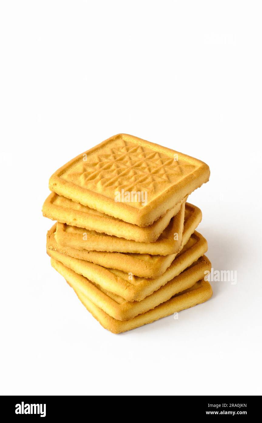 Some very simple biscuits Stock Photo