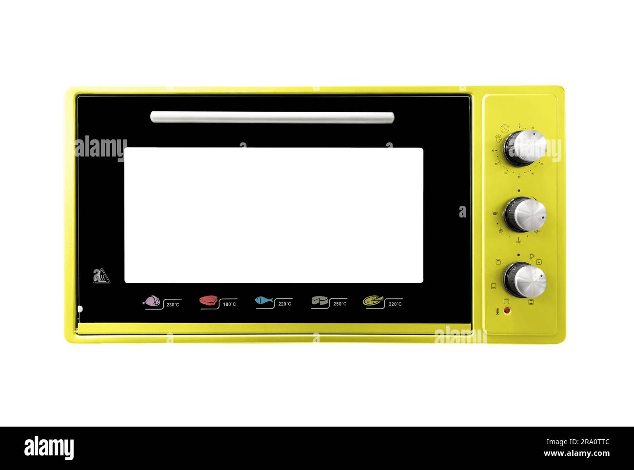 Kitchen stove with oven isolated on white background. Appliances