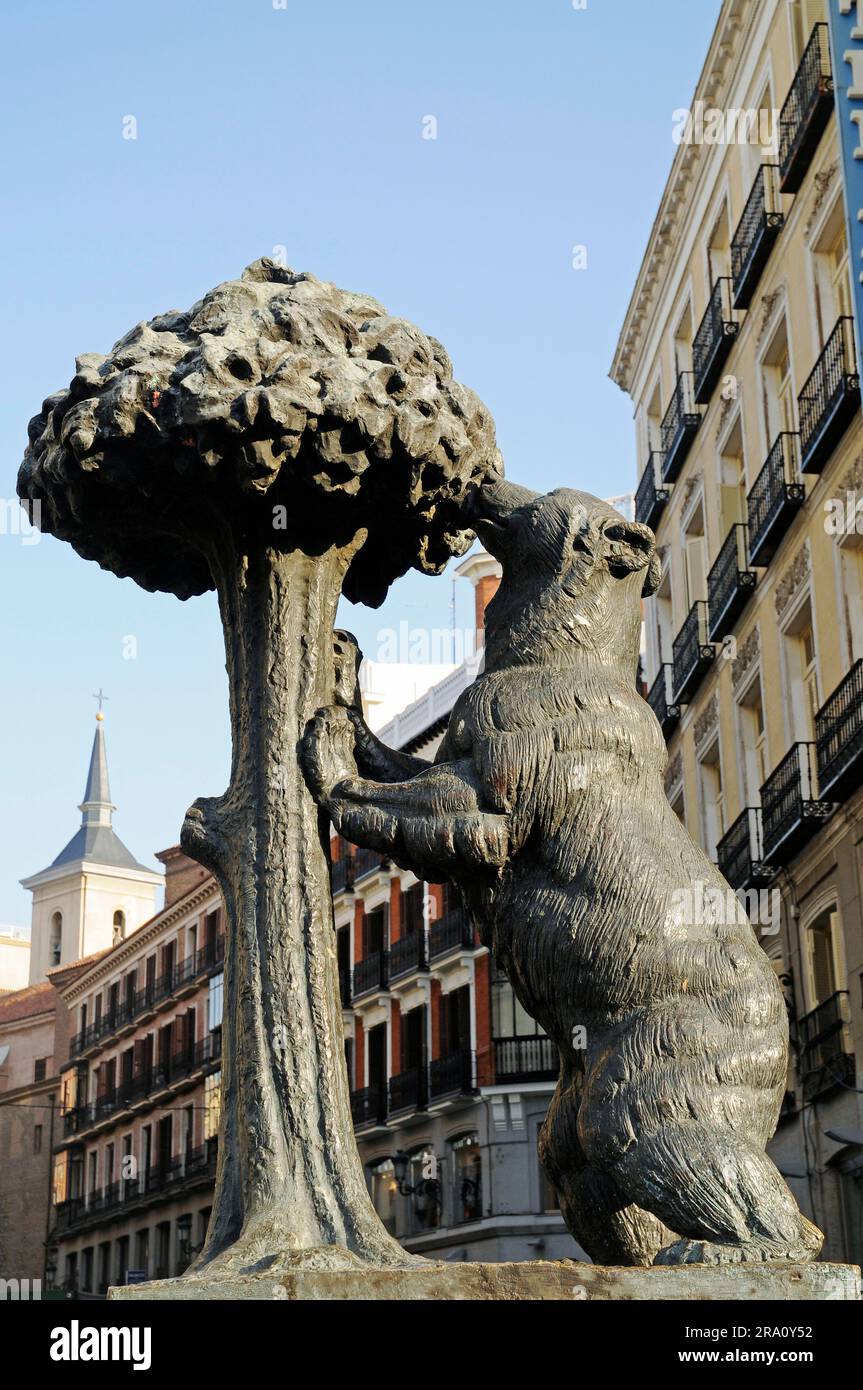 Madrid Bear And Strawberry Tree Oso Y Madrono Coat Of Arms City madrid-bear-and-strawberry-tree-oso-y-madrono-coat-of-arms-city