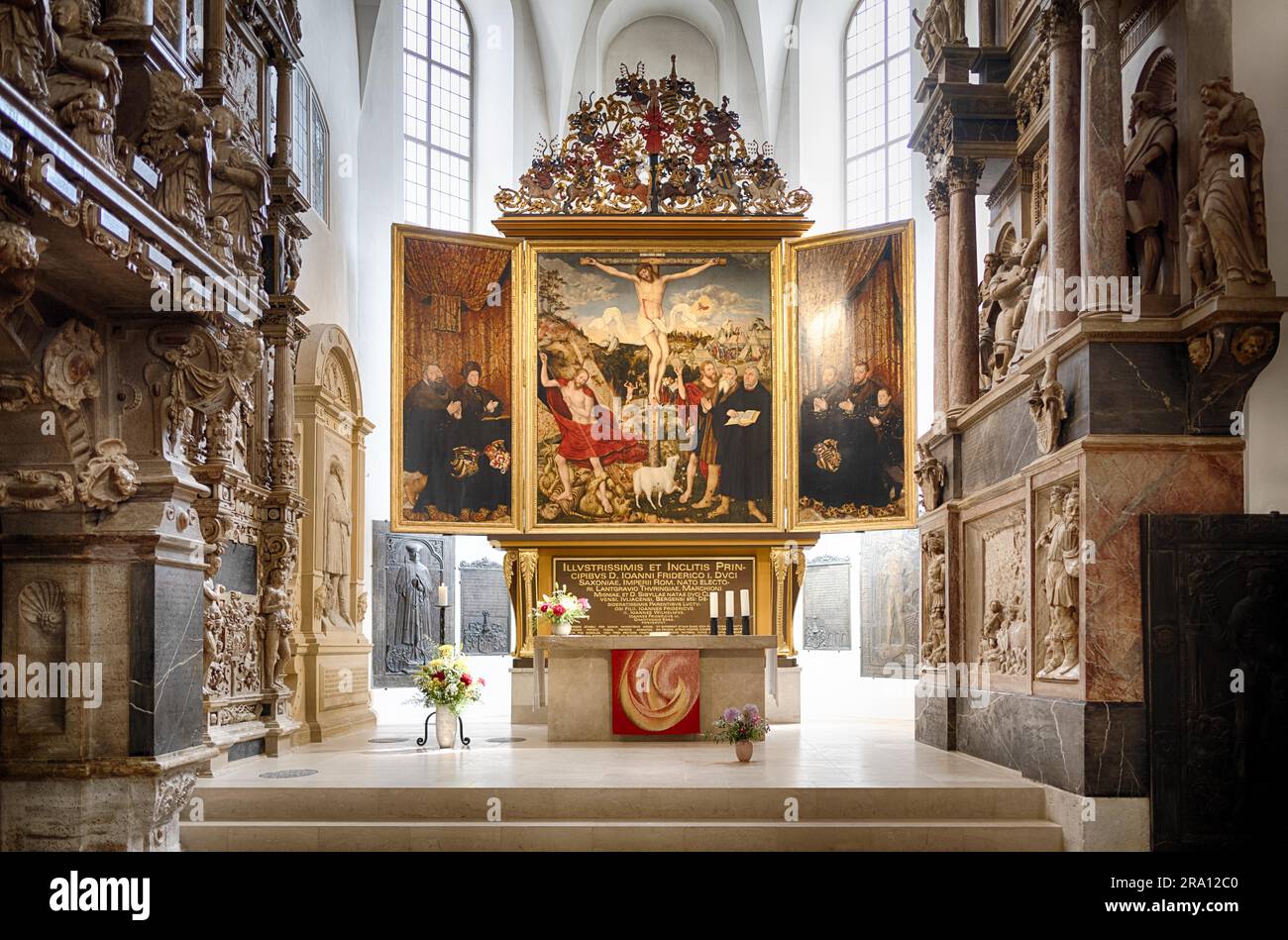 Altarpiece by Cranach, Cranach Altar, City Church of St. Peter and Paul