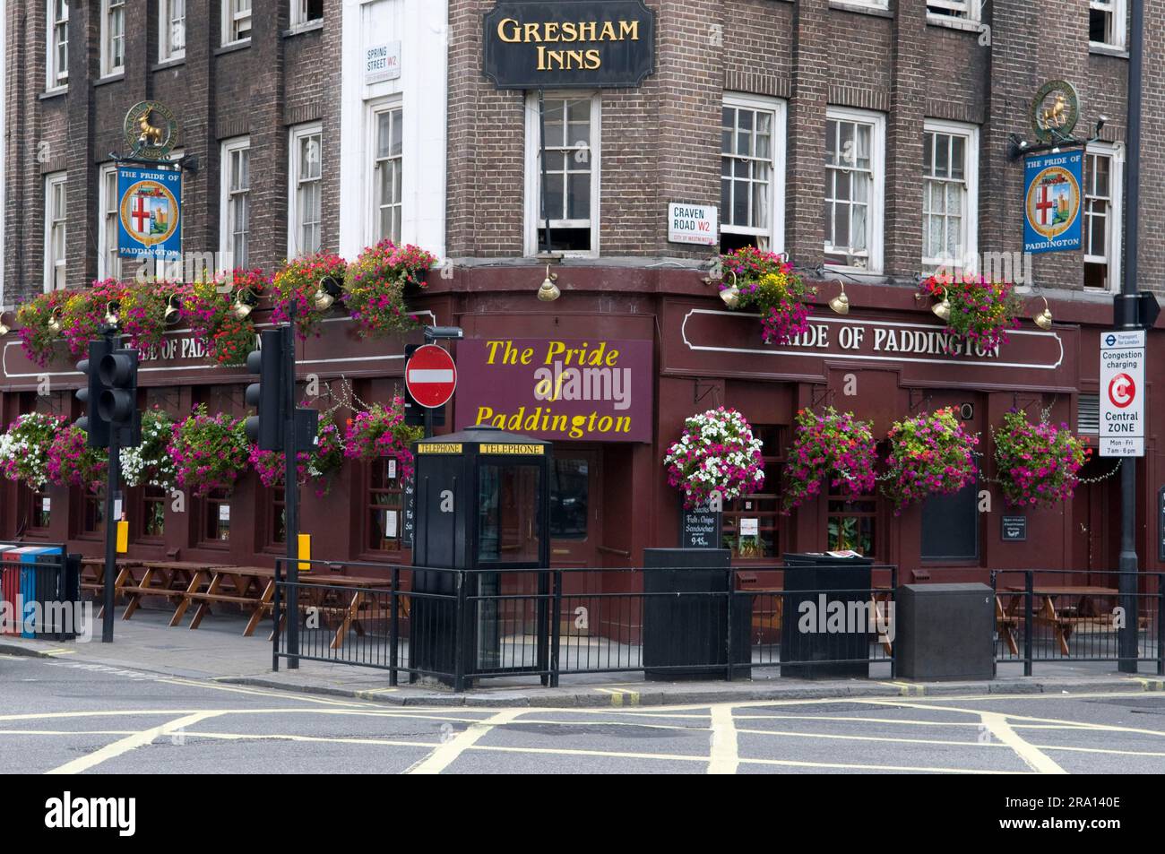 The Pride of Paddington' pub, London, England, United Kingdom Stock