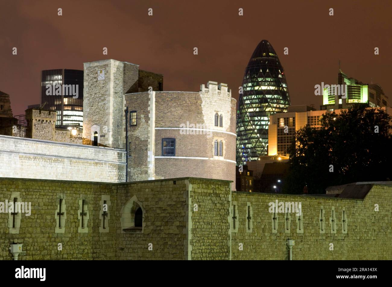 Tower of London, Swiss Re Tower, London, England, United Kingdom Stock ...