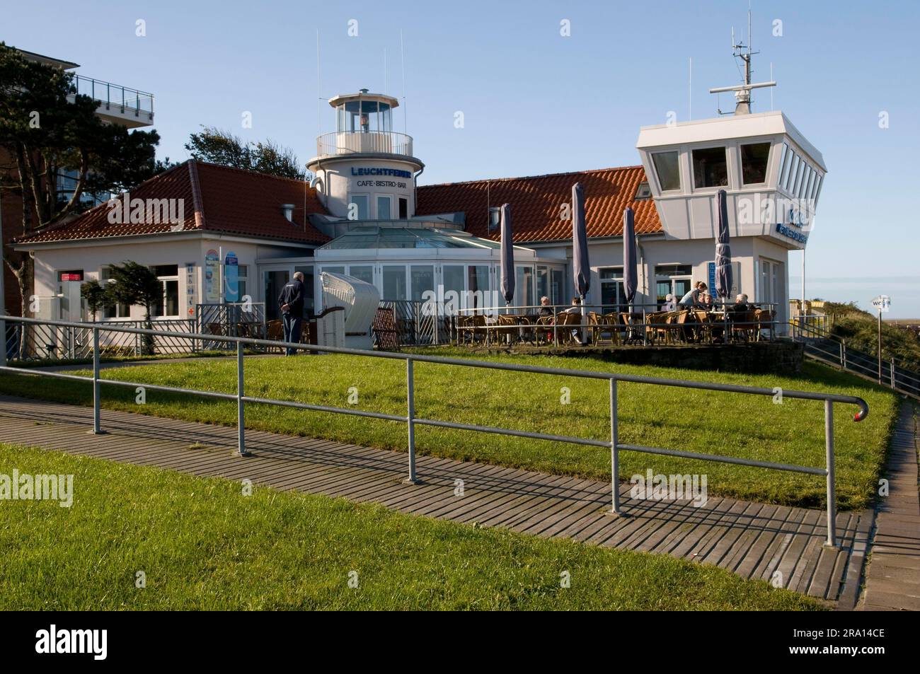 Cafe 'Leuchtfeuer', Rescue Station, Duhnen, Cuxhaven, Lower Saxony