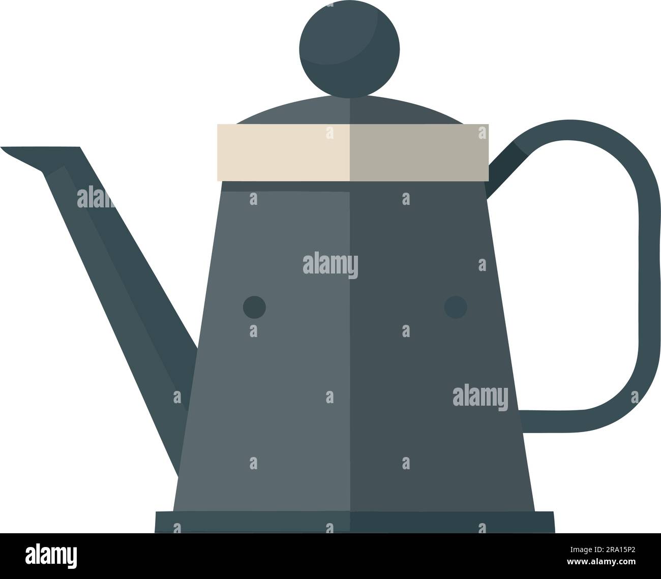 Hot tea poured from shiny teapot handle Stock Vector Image & Art Alamy