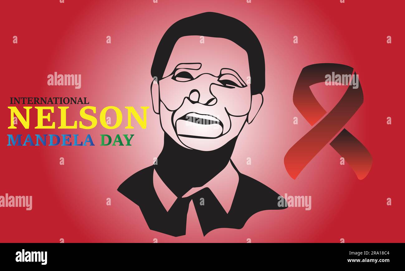 Nelson Mandela International Day Vector Image, Stock Photos, and ...