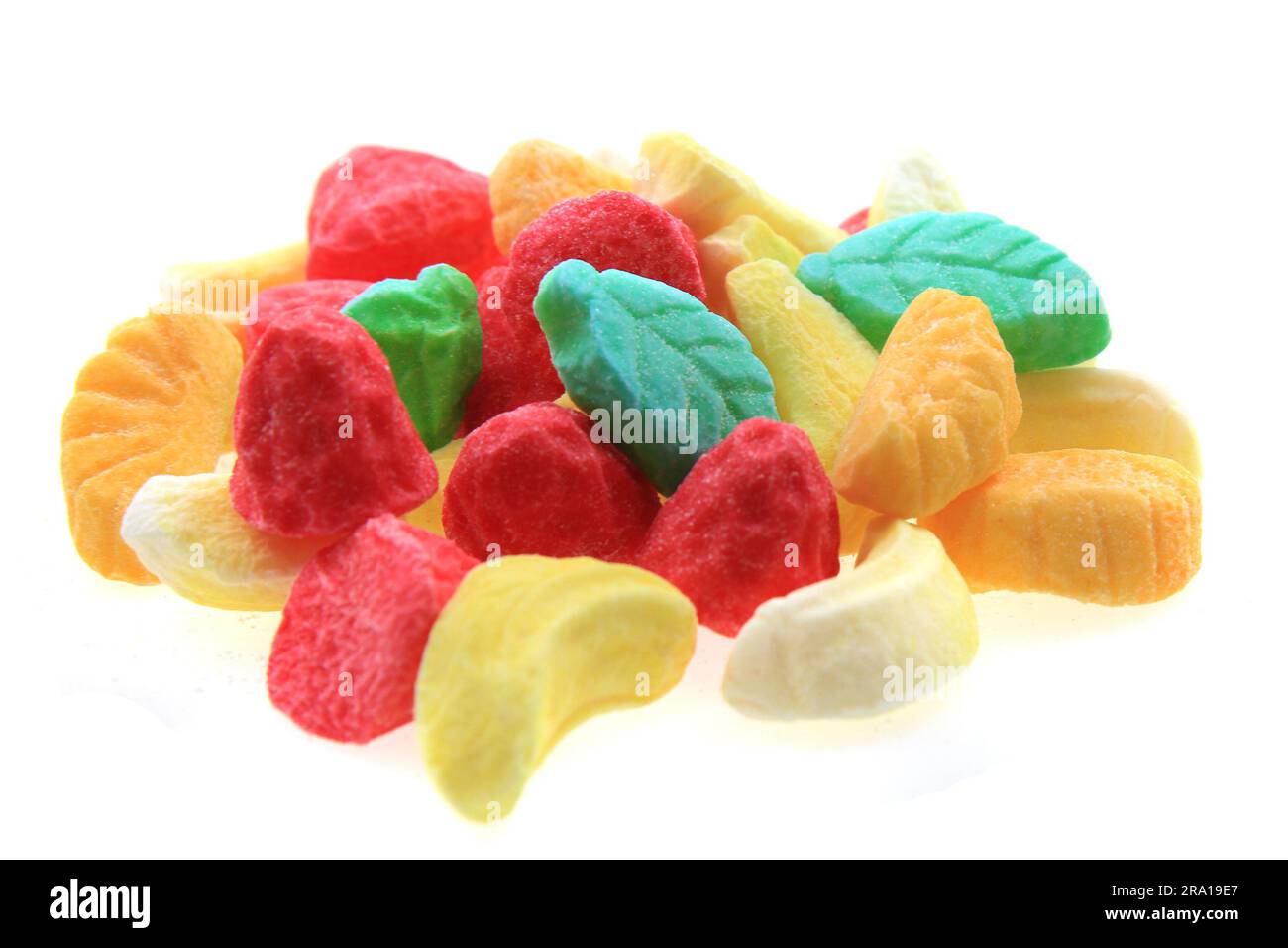 jelly candies isolated on the white background Stock Photo - Alamy
