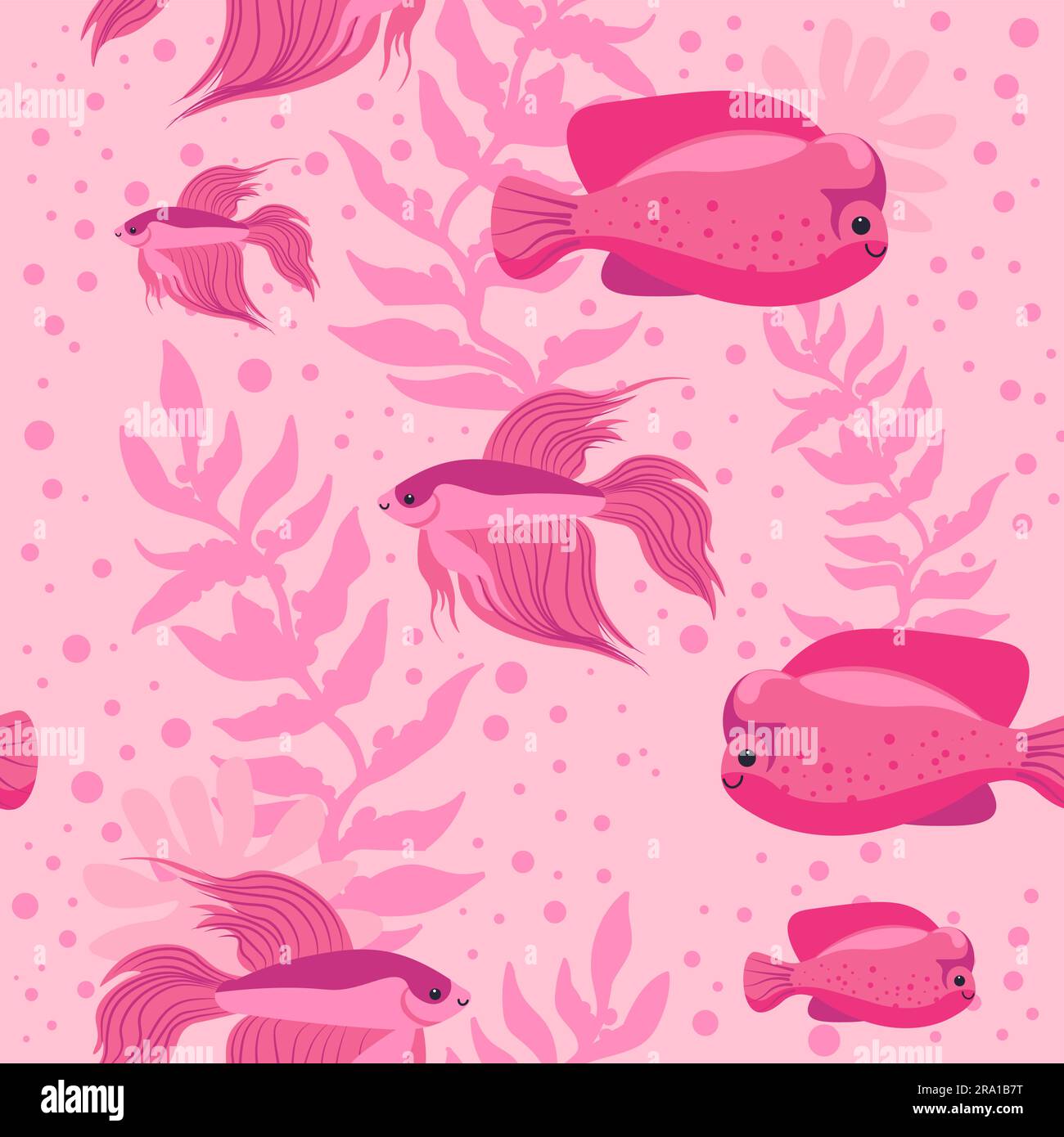 Goldfish And Exotic Fish Species Seaweed Flora Stock Vector Image goldfish-and-exotic-fish-species-seaweed-flora-stock-vector-image