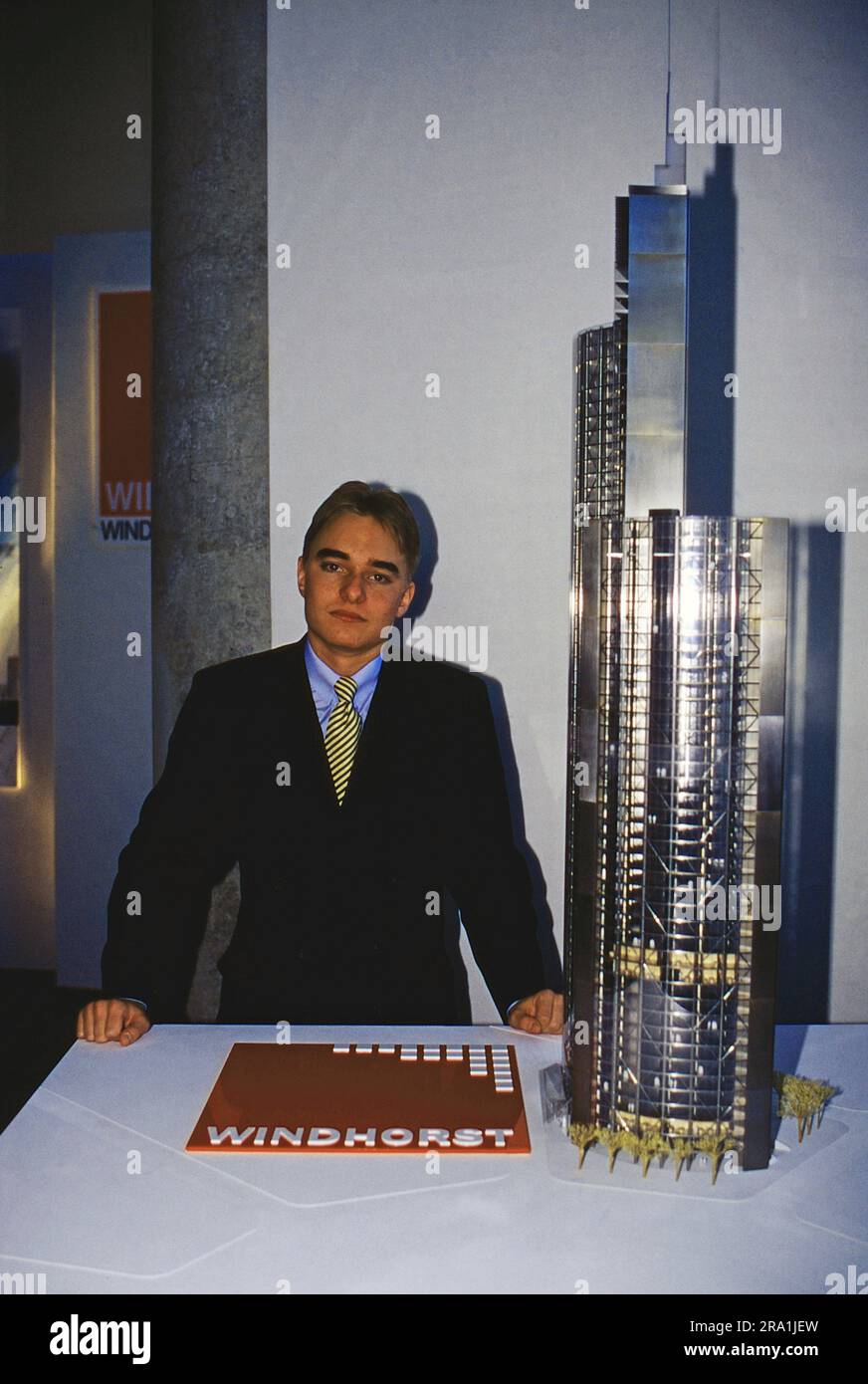 Lars Windhorst (Jahrgang 1976), deutscher Jungunternehmer, 1991, mit 16