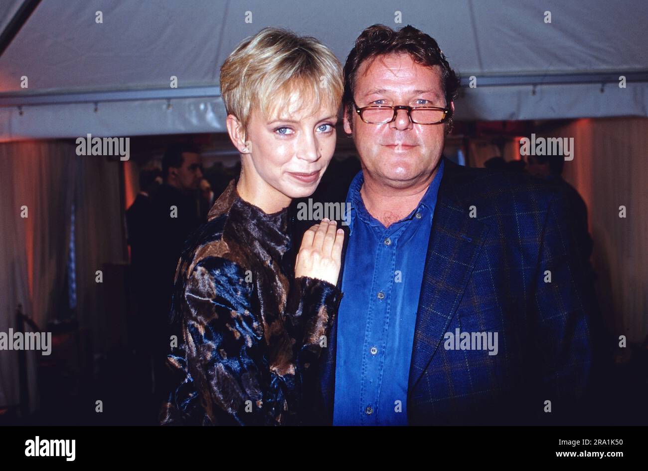 Schauspielerin Victoria Sturm mit Ehemann, Schauspieler Walter Plathe,  Deutschland, 1999 Stock Photo - Alamy