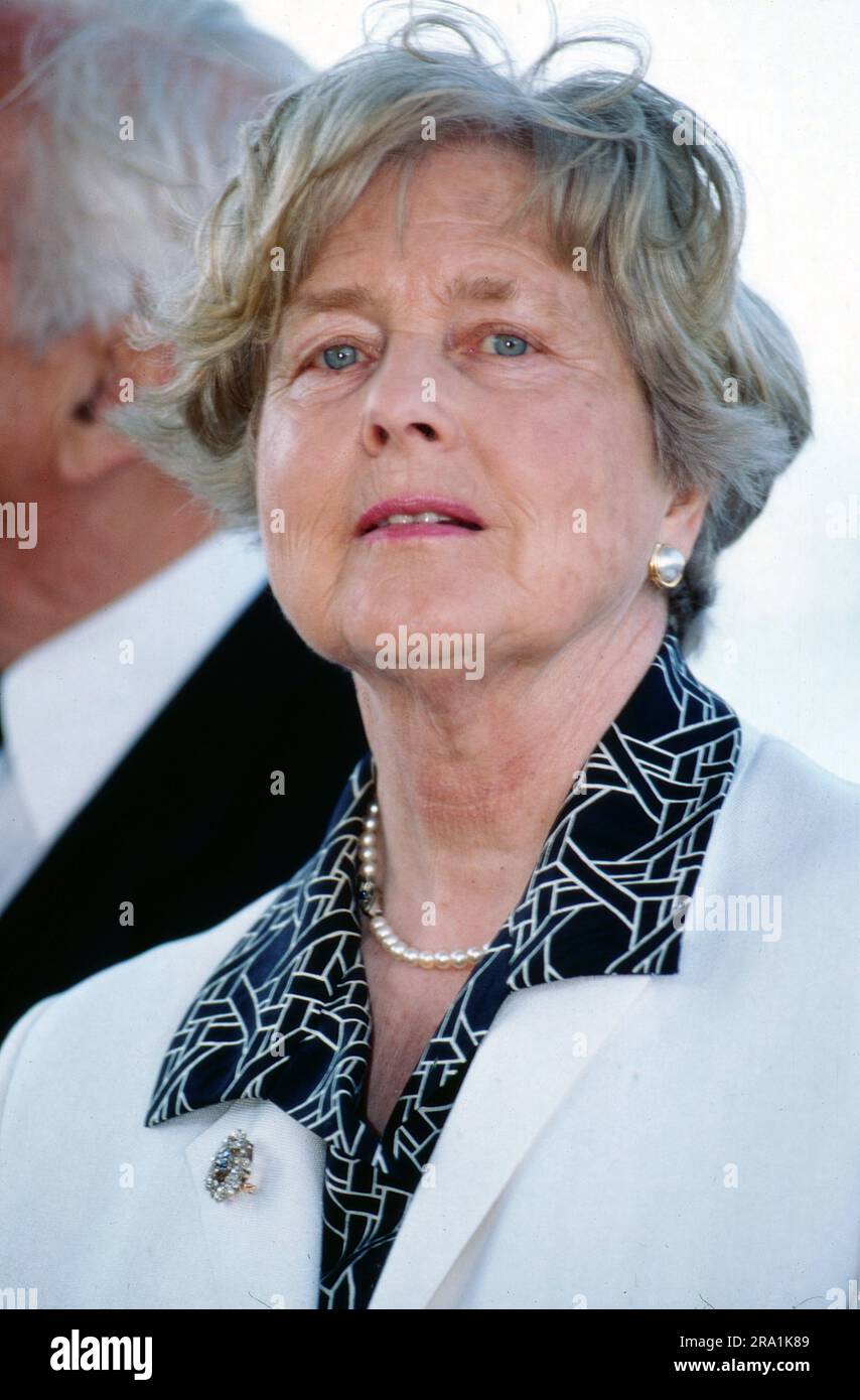 Marianne von Weizsäcker, Ehefrau des Bundespräsidenten Richard von Weizsäcker, Deutschland, circa 1994. Stock Photo