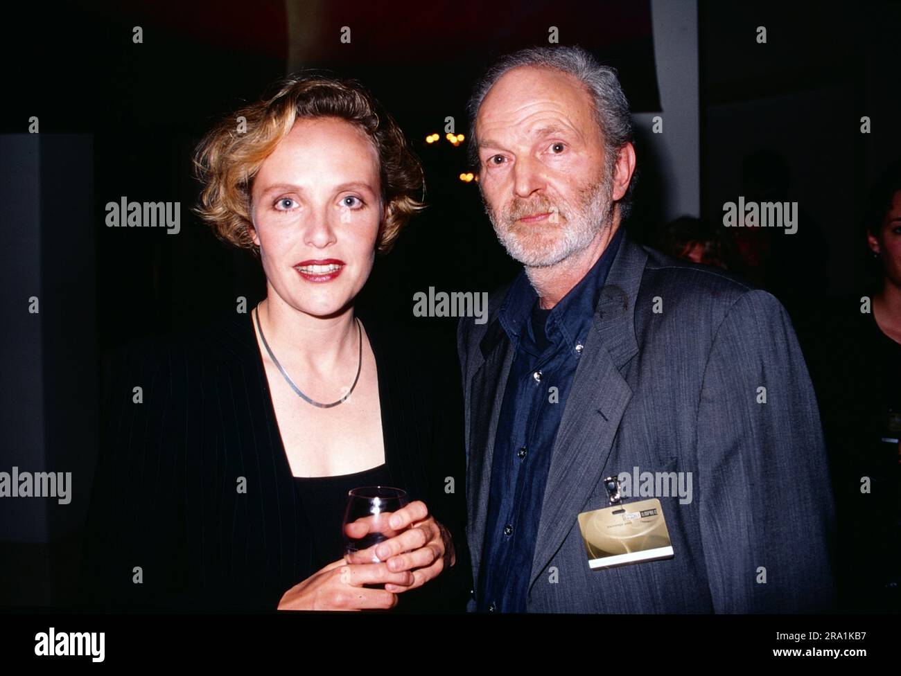 Juliane Köhler und Michael Gwisdek, bei einem event, circa 1999. Stock Photo