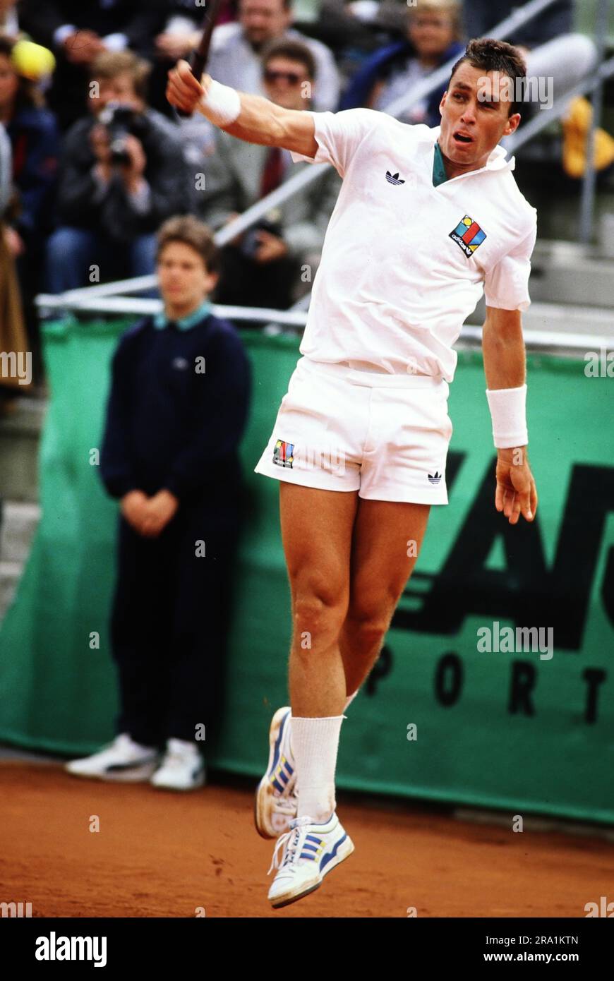 Ivan lendl 1980s hi-res stock photography and images - Alamy