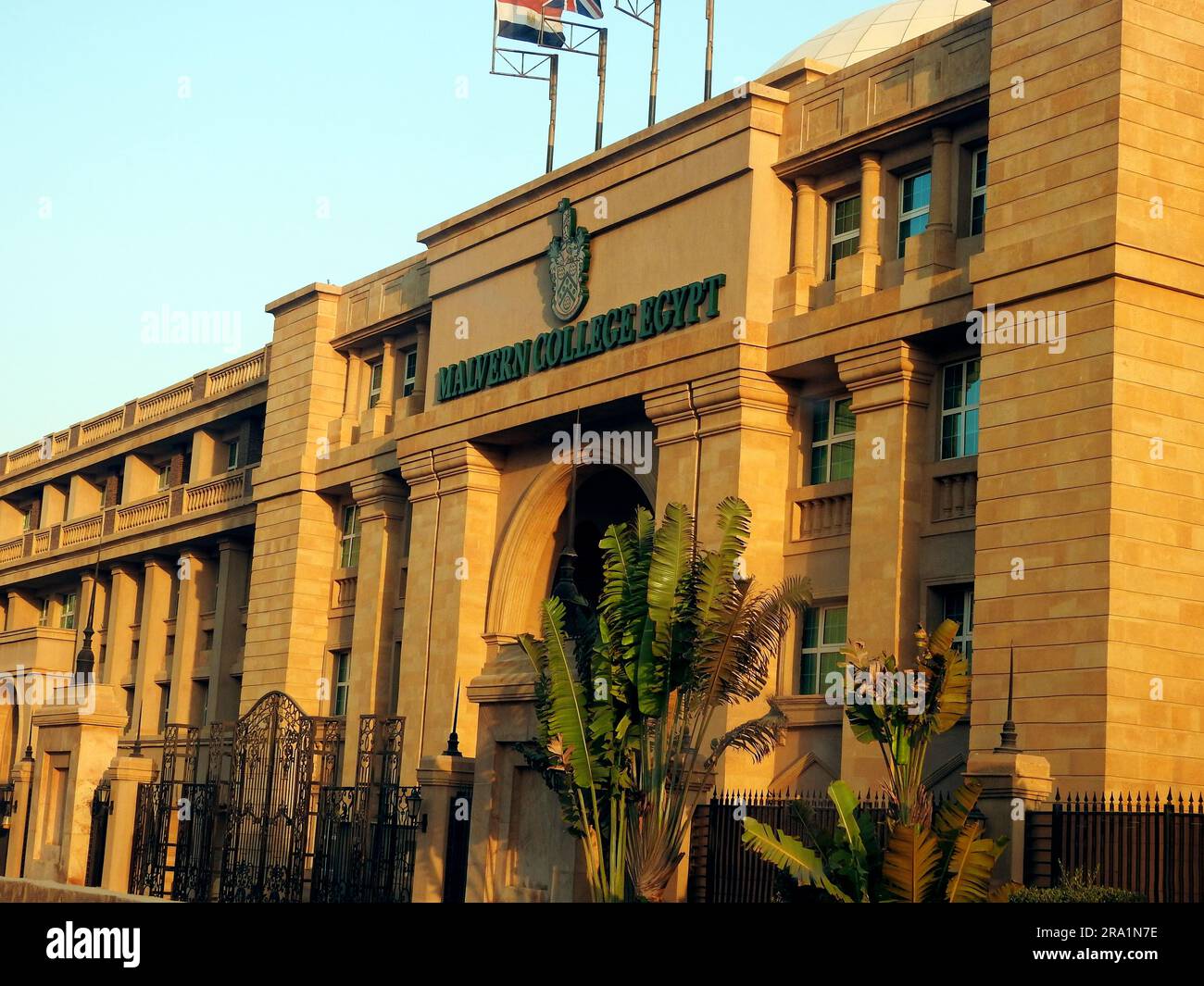 Cairo, Egypt, June 26 2023 Malvern College Egypt campus, first British