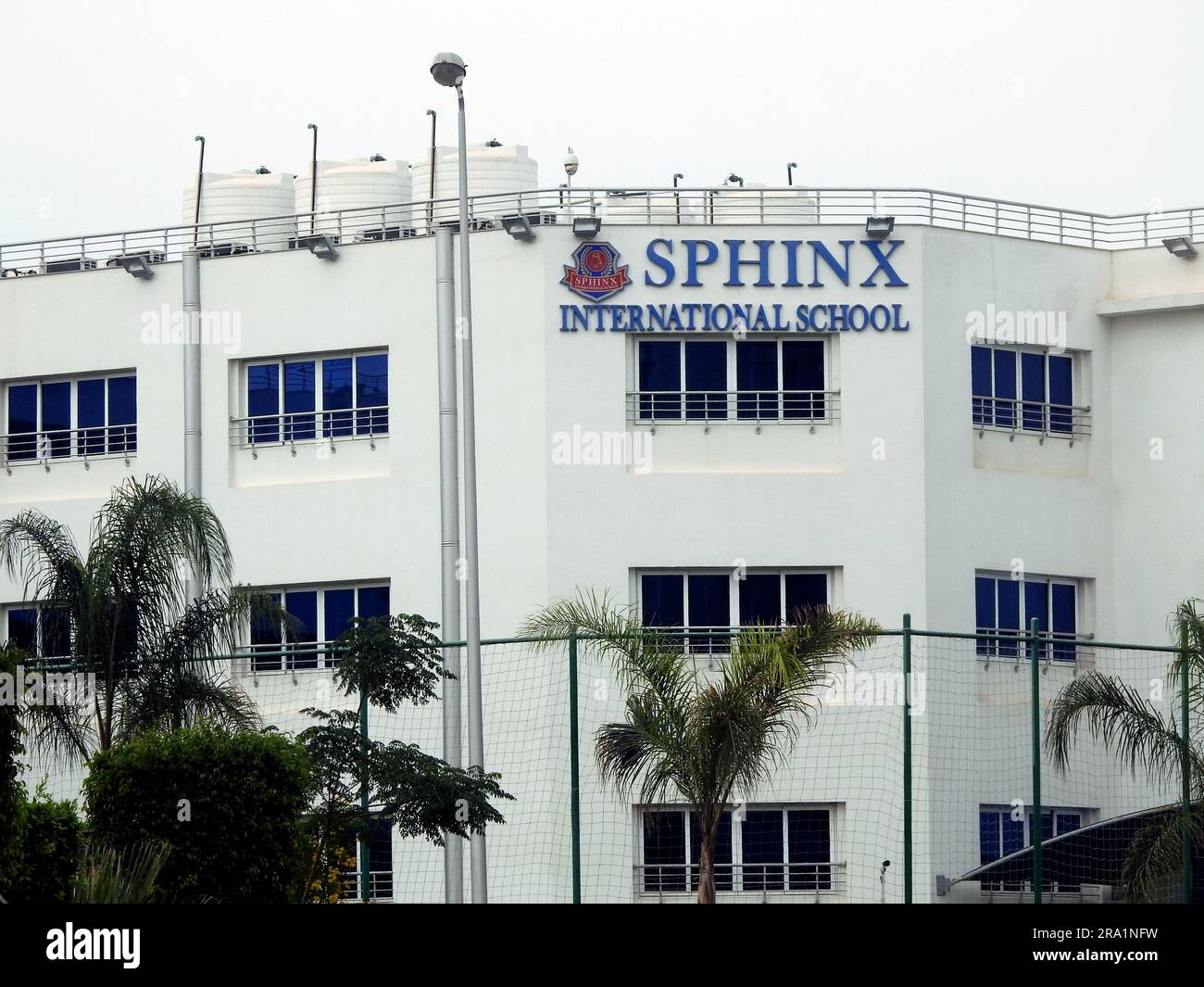 Cairo, Egypt, June 6 2023: Sphinx International School SIS located in Egypt, The curriculum is tailored to match the best practices; students are taug Stock Photo