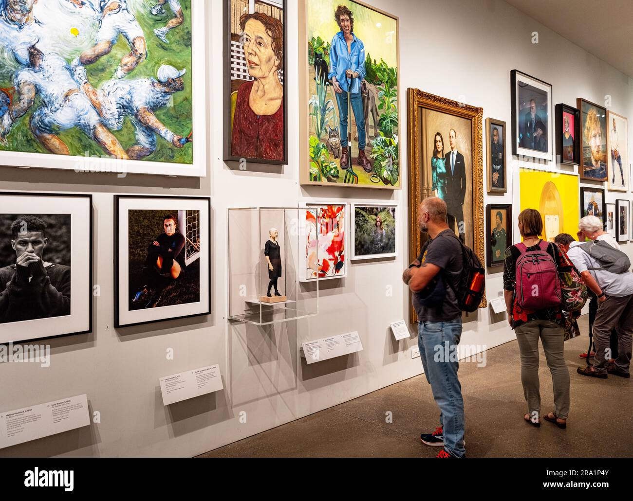 The National Portrait Gallery, London reopened 2023 after refurbishment