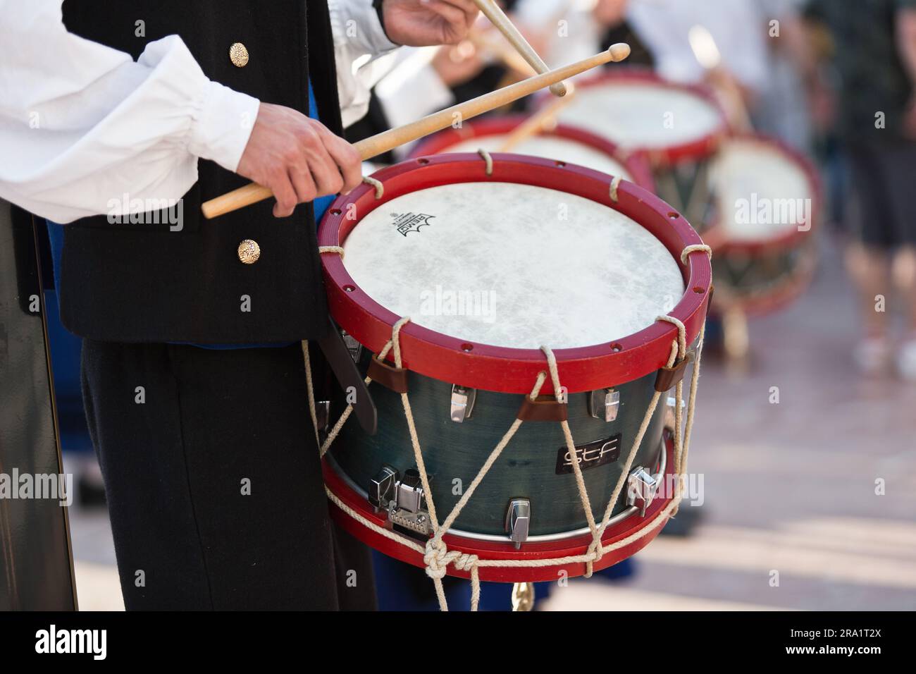 Royal bagpipe band from the city of Oviedo, northern Spain. There are