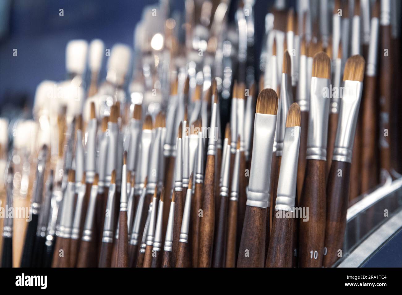 Paint Brushes at a Store Stock Photo Alamy