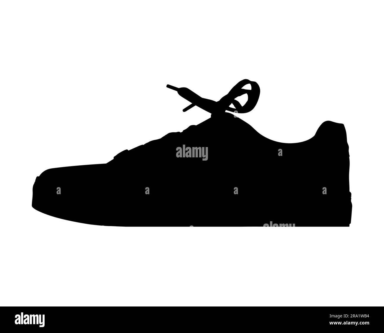 Leather grey color men's sneakers with white lace and rubber soles isolated on white background. Men's sports casual shoes. Fashionable sneakers. Male Stock Vector