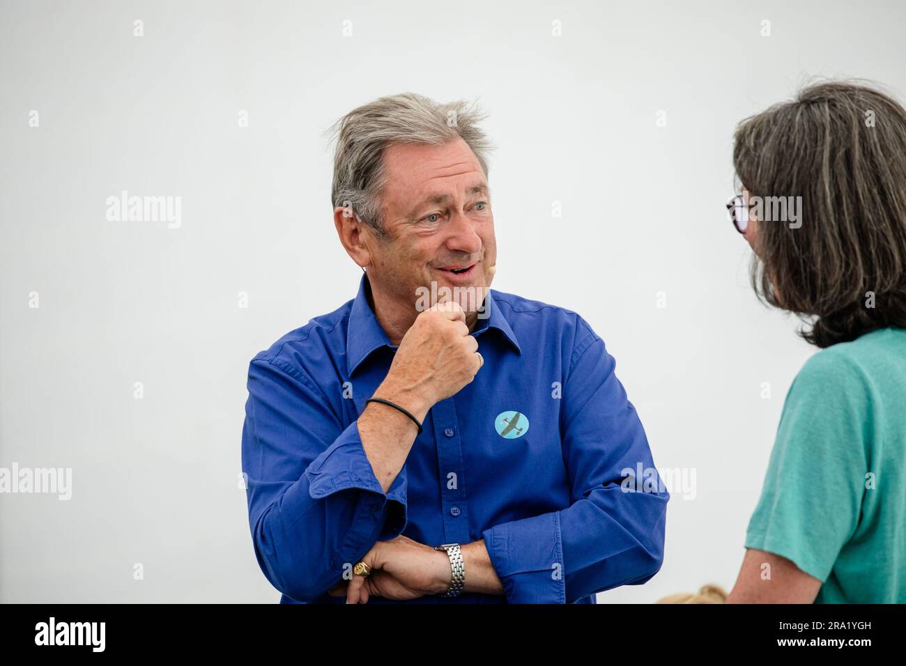 Alan Titchmarsh MBE, English gardener, broadcaster, TV presenter, poet