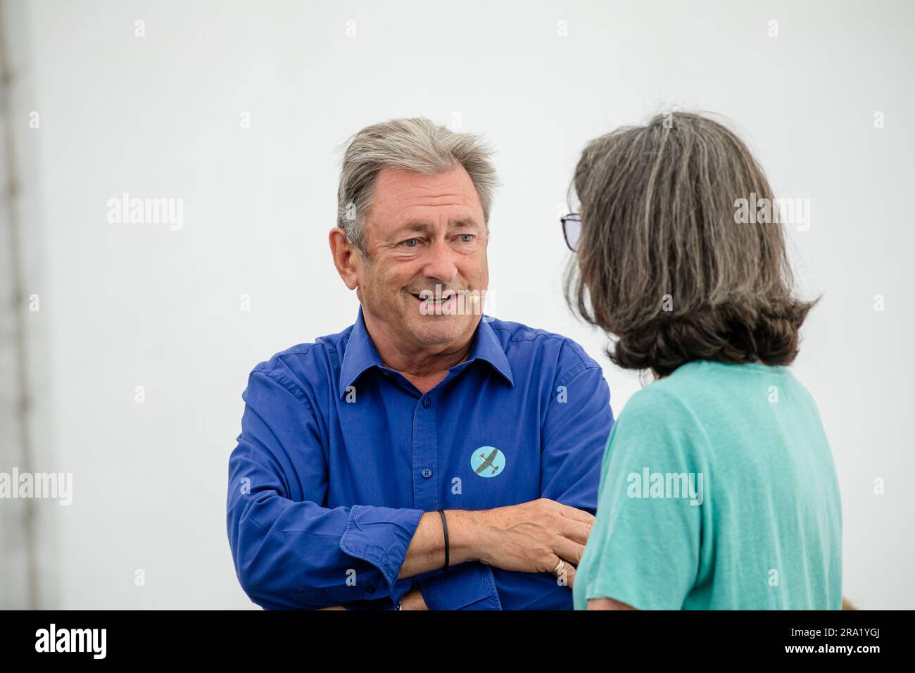 Alan Titchmarsh MBE, English gardener, broadcaster, TV presenter, poet