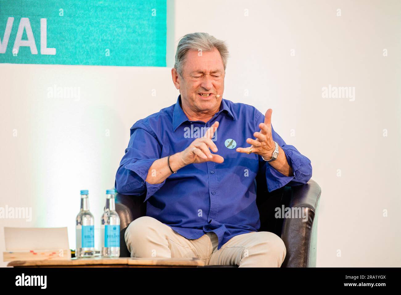 Alan Titchmarsh MBE, English gardener, broadcaster, TV presenter, poet