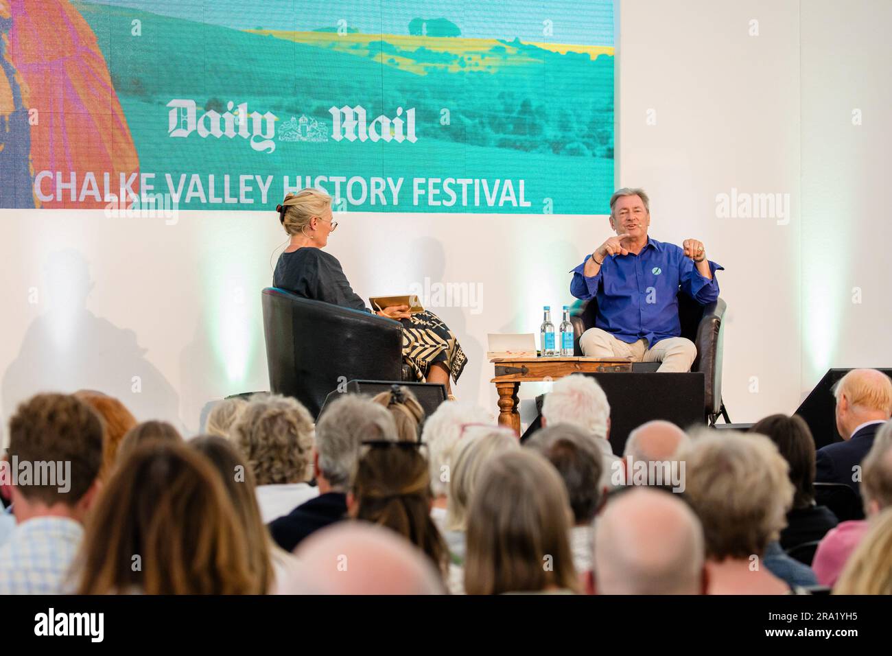 Alan Titchmarsh MBE, English gardener, broadcaster, TV presenter, poet