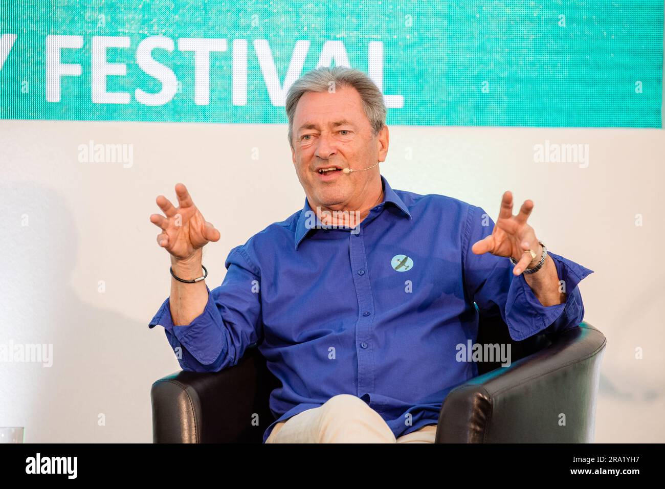 Alan Titchmarsh MBE, English gardener, broadcaster, TV presenter, poet