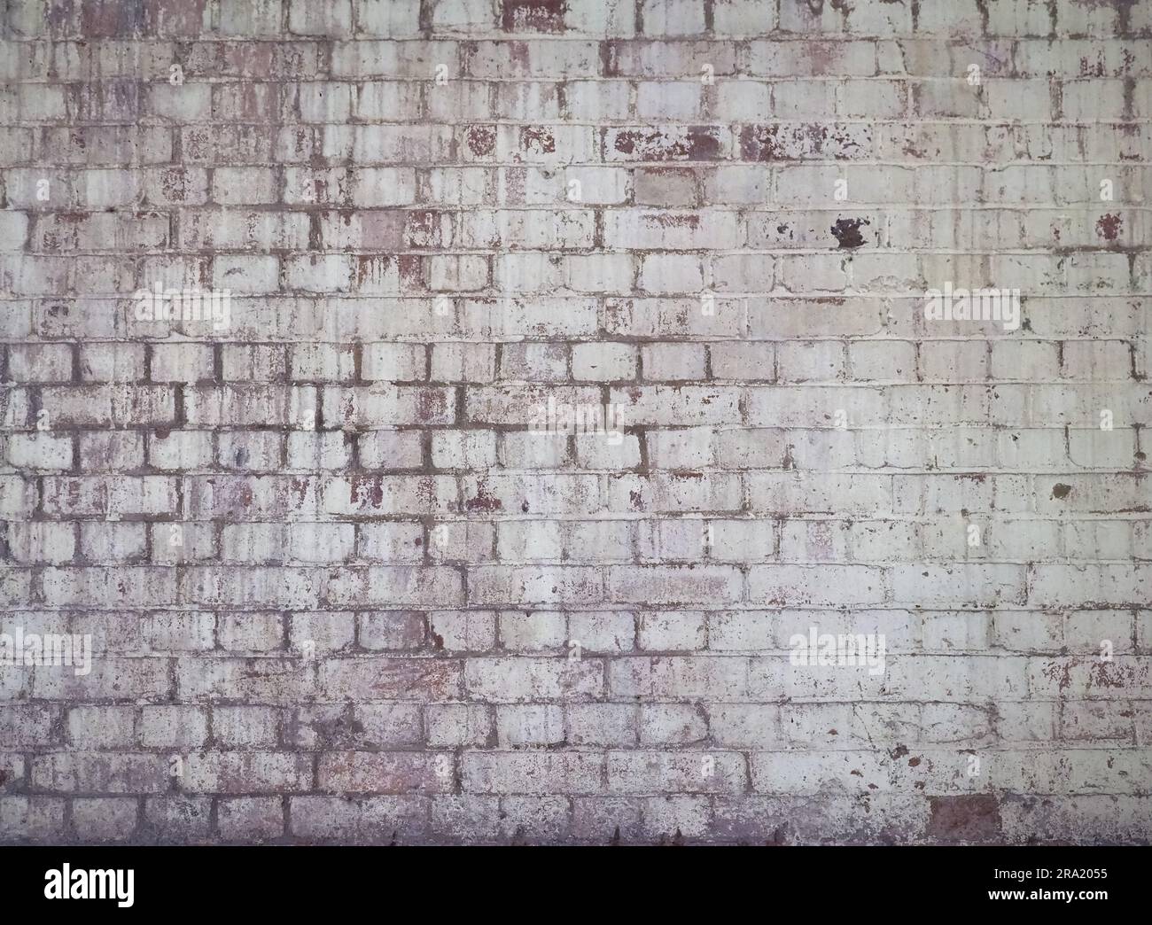white brick wall useful as a background Stock Photo