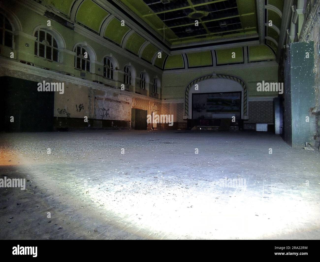 An Expansive Room Now Empty And Disquieting West Yorkshire Uk Chilling Photographs Have Shown