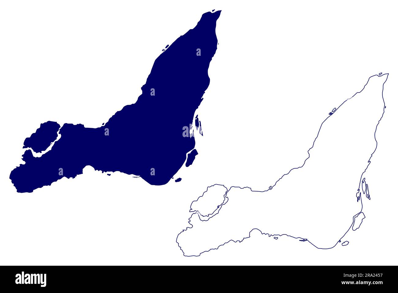Montreal Administrative region - Montreal Administrative Region Canada Quebec Province North America Map Vector Illustration Scribble Sketch Ville De Montral Map 2RA2457