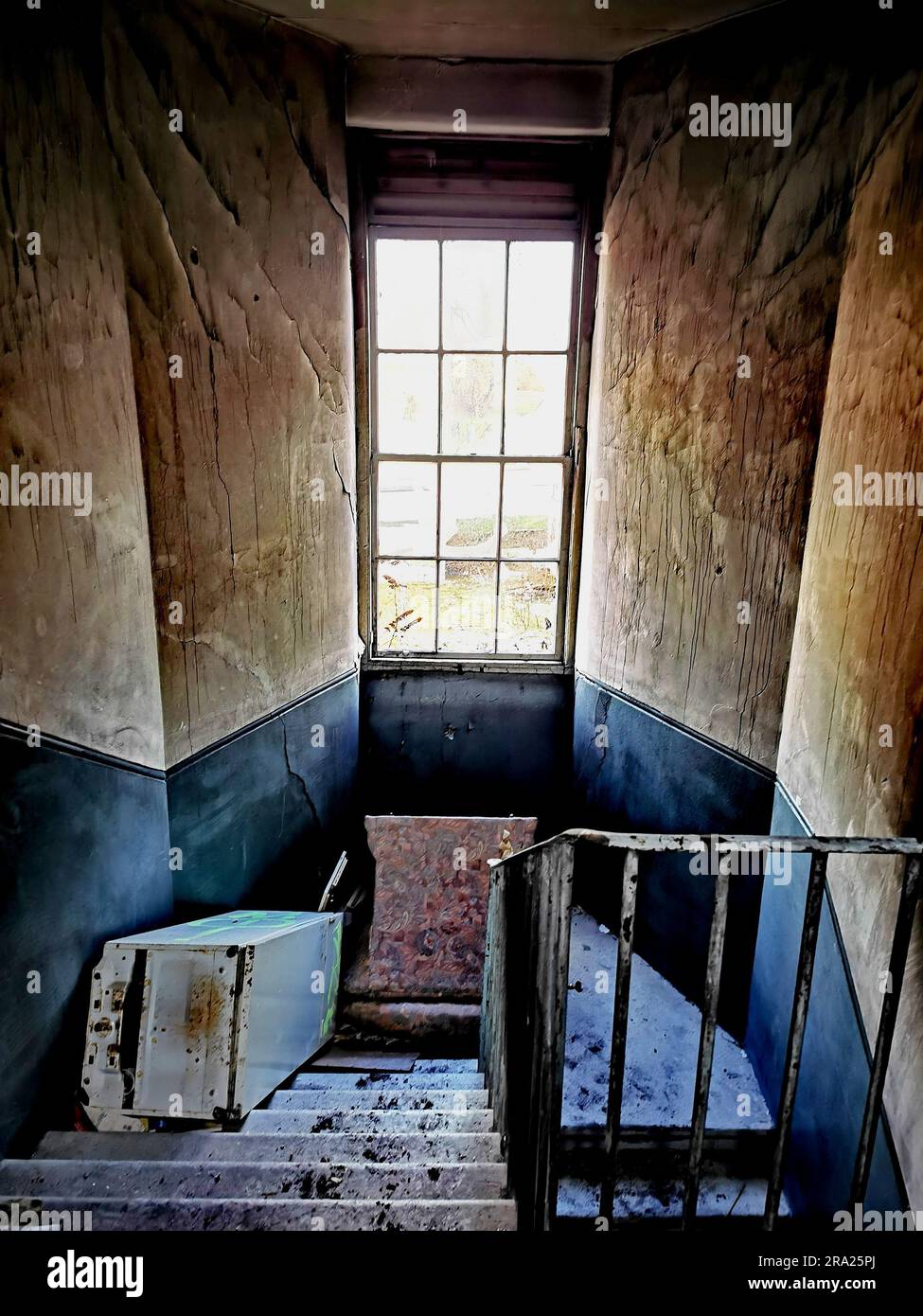 Tenants have just thrown their belongings down the stairs GLASGOW