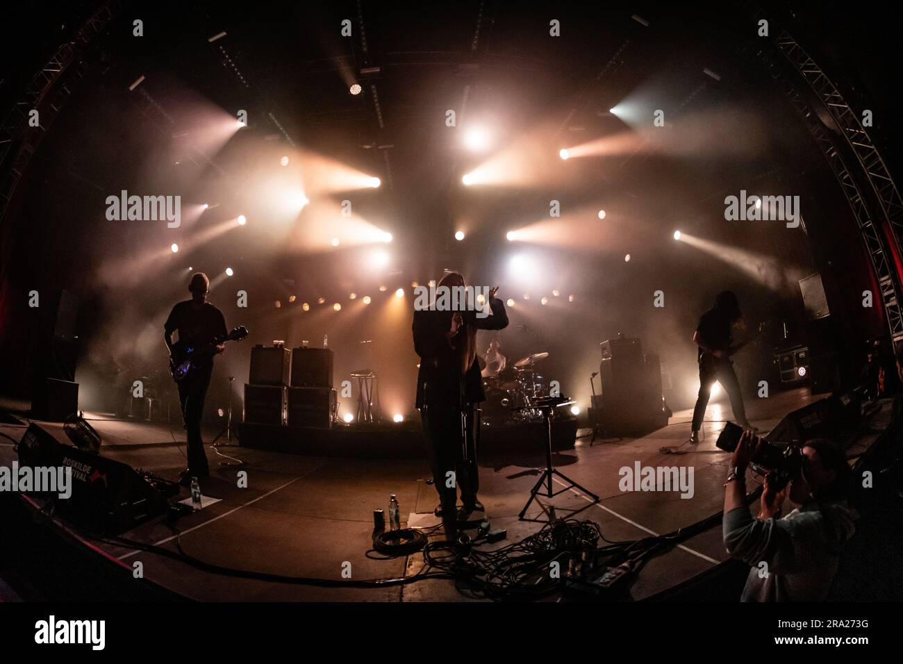 Roskilde, Denmark. 29th June, 2023. The English postpunk band Dry