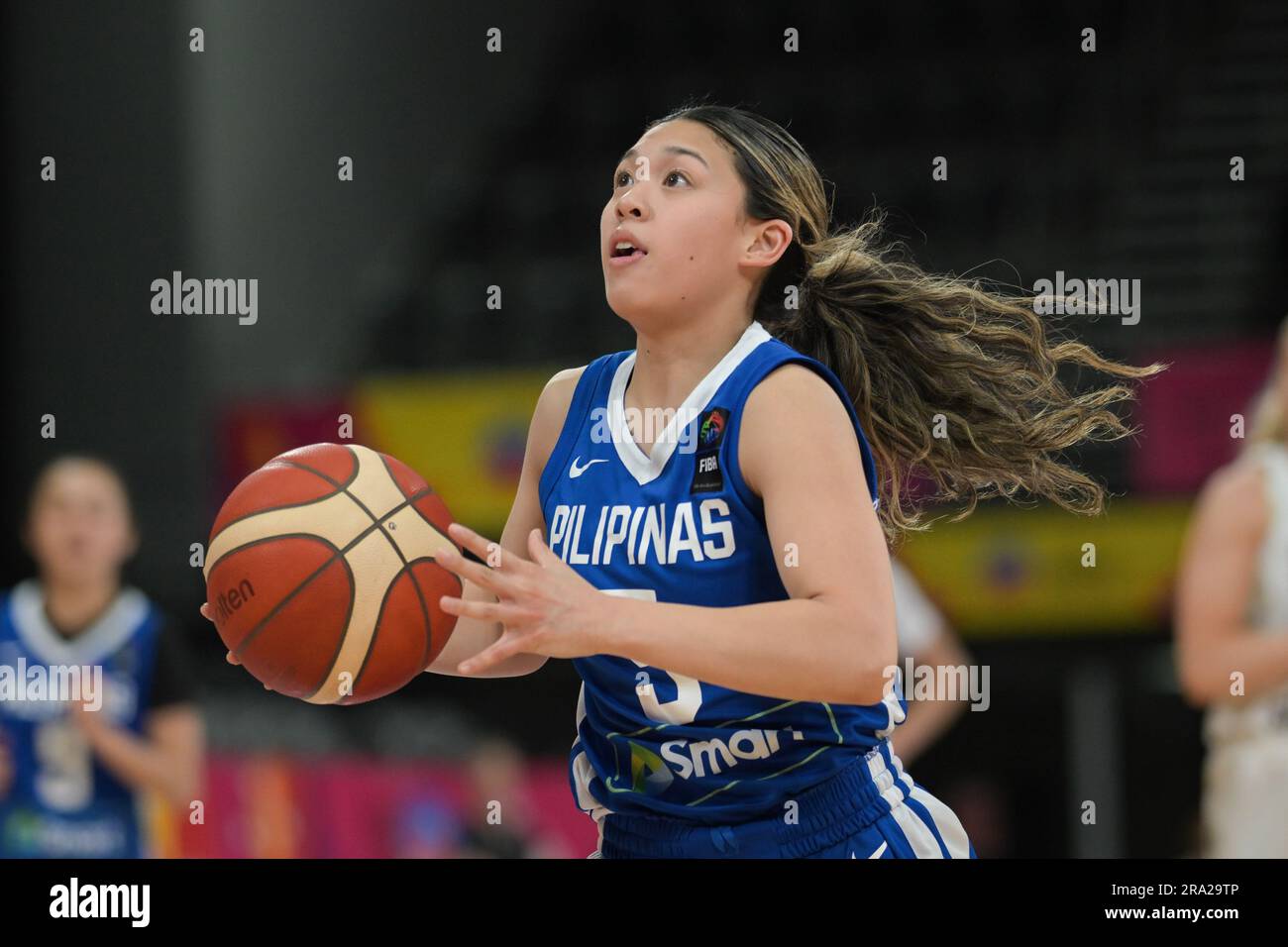 Sydney, Australia. 30th June, 2023. Ella Fajardo of the Philippine Women Basketball team is seen