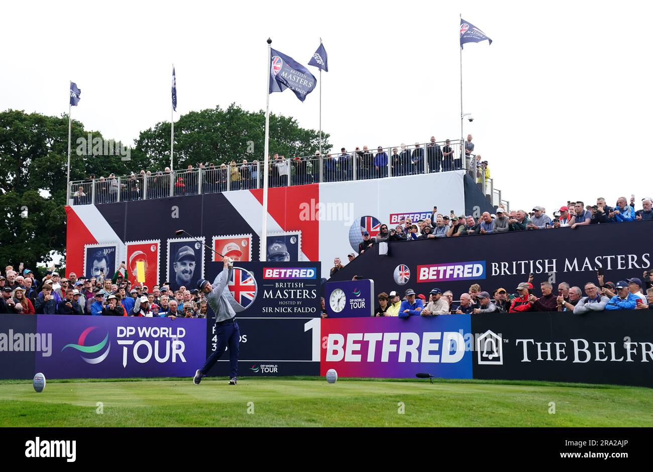 Tee Times - Betfred British Masters 2023, DP World Tour