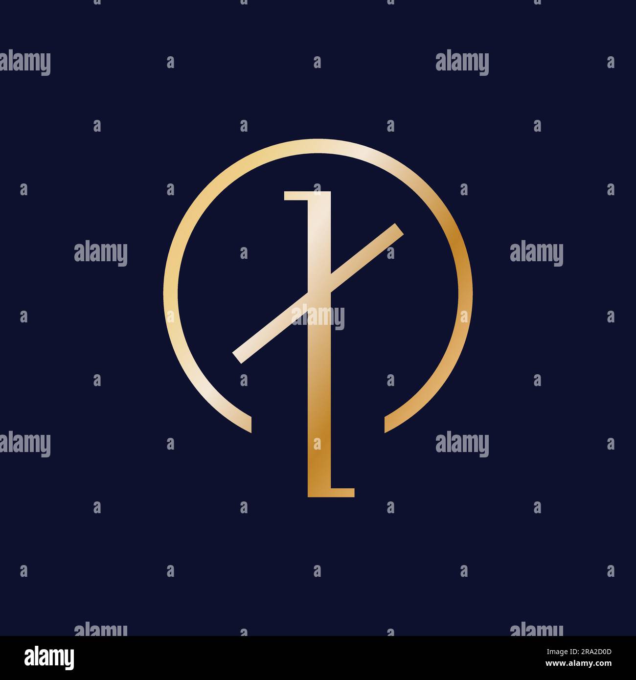 Abstract vector logo design. Luxury gold symbol template Stock Vector ...