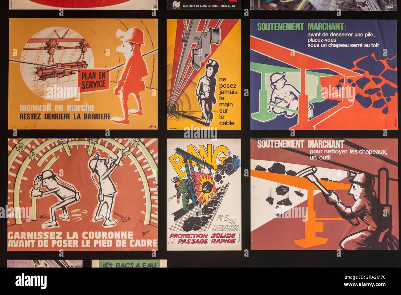 Mines poster hi-res stock photography and images - Alamy