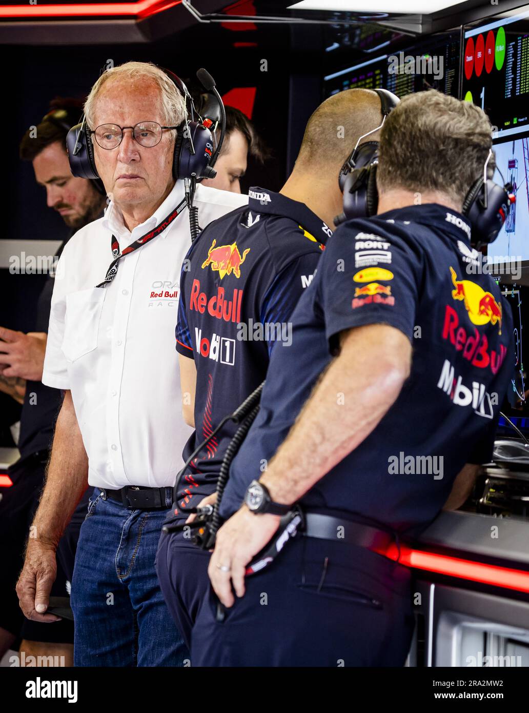 SPIELBERG - Helmut Marko (Red Bull Racing) during the first free practice session ahead of the Austrian Grand Prix at the Red Bull Ring on June 30, 2023 in Spielberg, Austria. ANP SEM VAN DER WAL netherlands out - belgium out Stock Photo