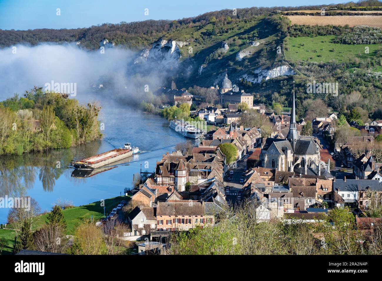 France, Eure, Les Andelys, Seine valley Stock Photo