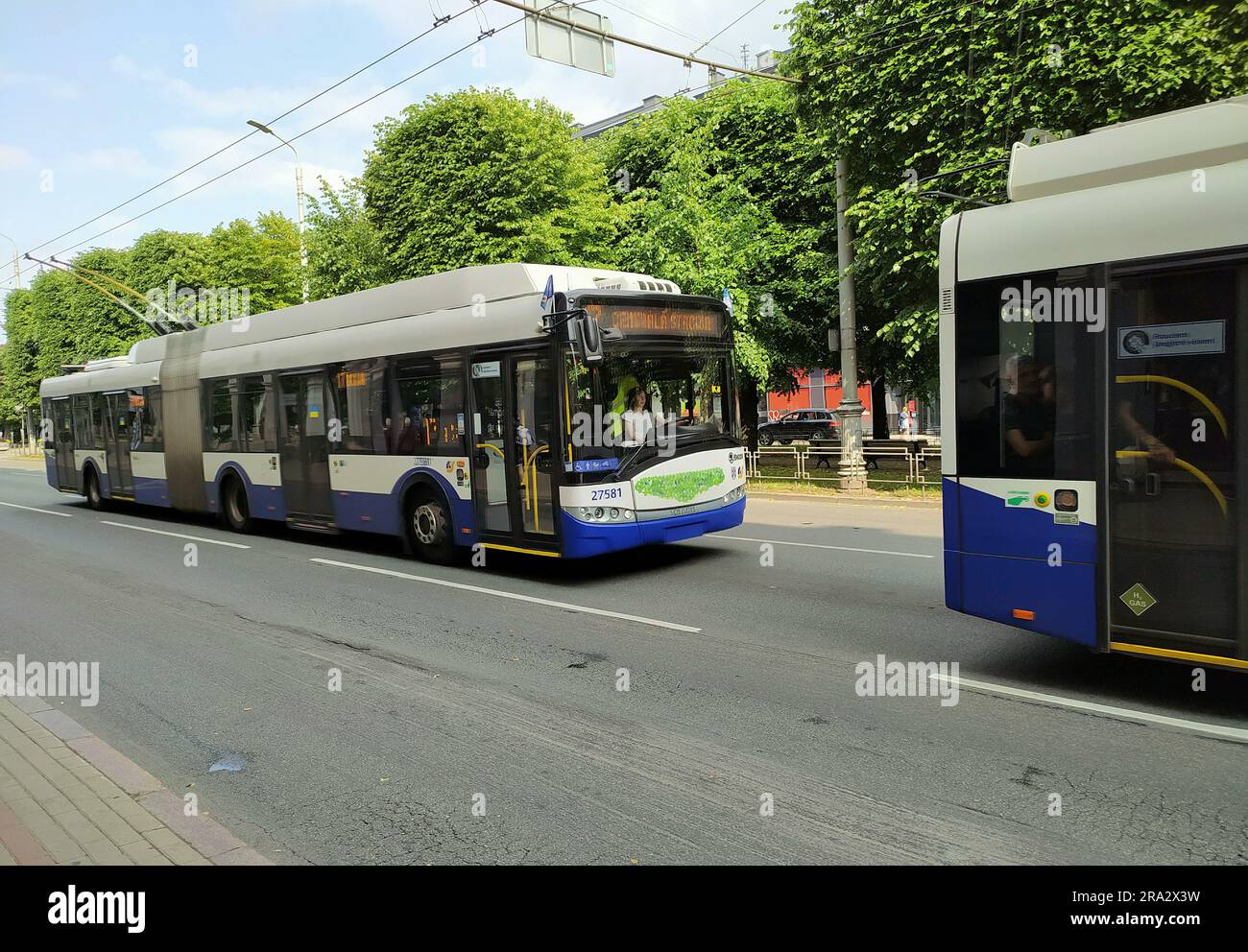 Solaris Riga Trolleybuses brand