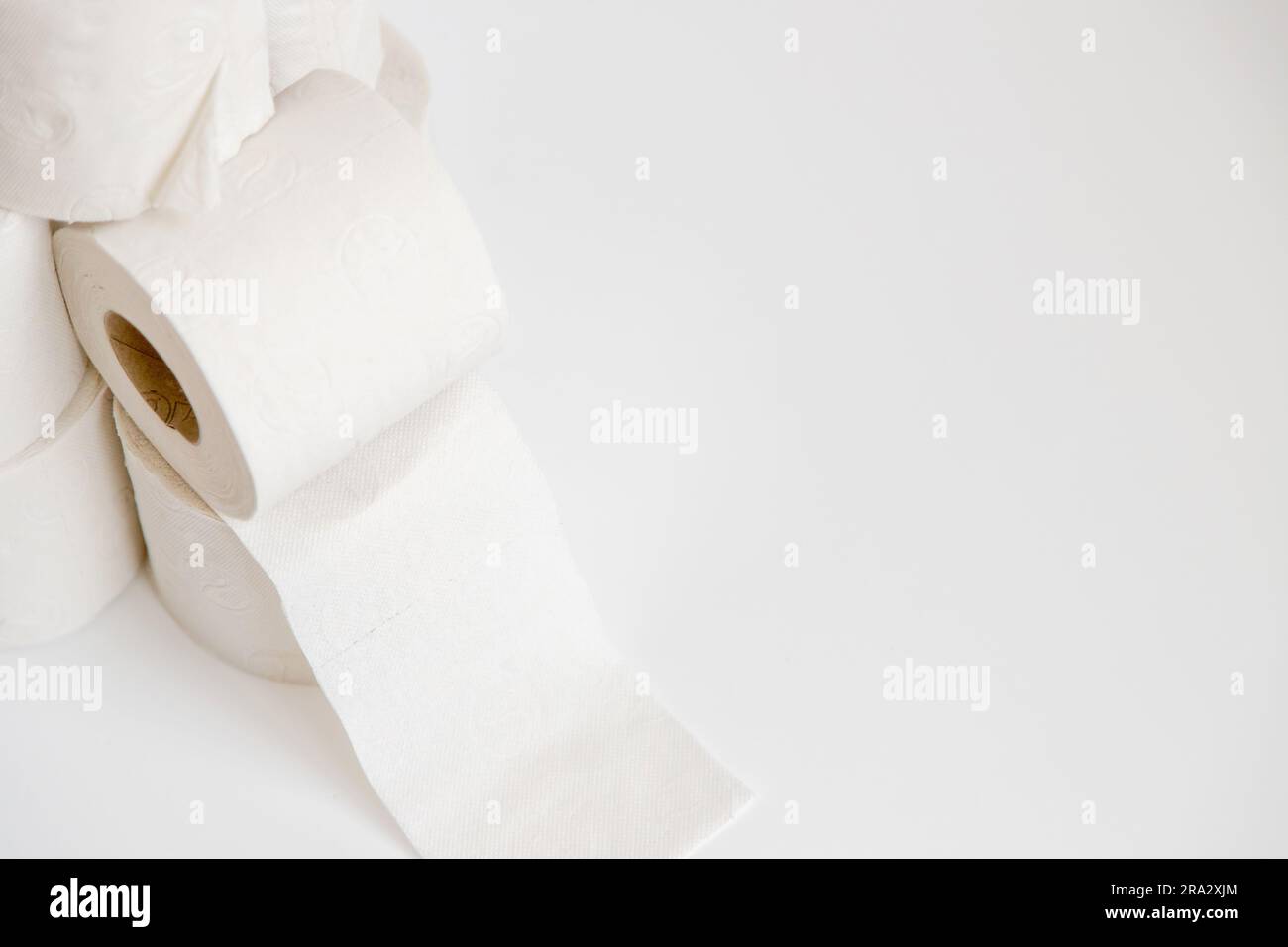 Toilet roll stack hi-res stock photography and images - Alamy