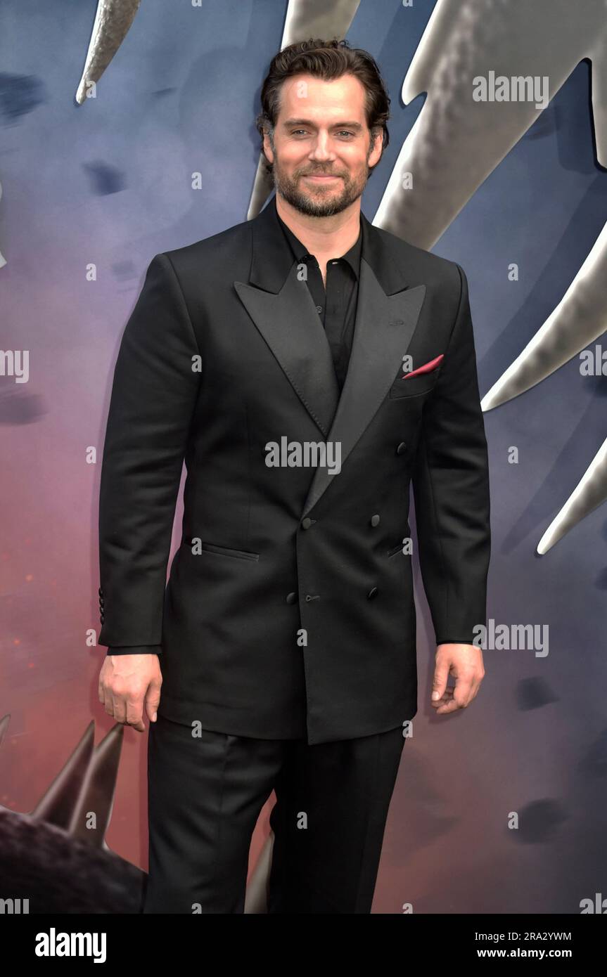 28 June 2023. Henry Cavill at the UK Premiere of Netflix 
