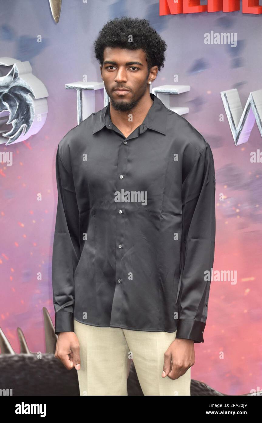 28 June 2023. Wilson Mbomio at the UK Premiere of Netflix 